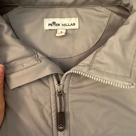 Peter Millar men’s Light Gray Jacket Small - Picture 4 of 4